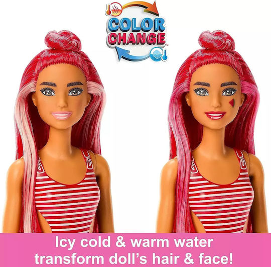 Barbie Pop Reveal Doll Watermelon for 3+ years+ Years 10.8cm