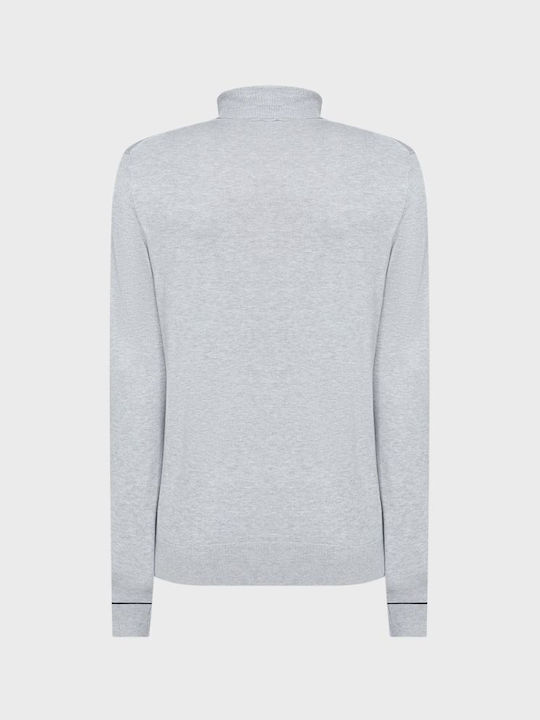 Mexx Men's Long Sleeve Sweater Turtleneck Gray