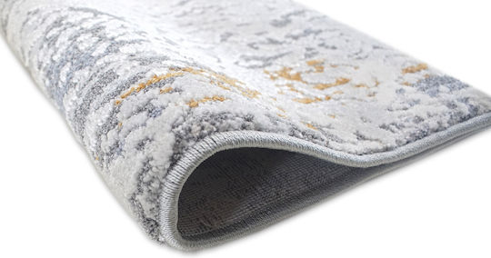 Decostar Gen Des-s 1782-111 Modern Bedroom Rugs Set Gray DE172173 3pcs