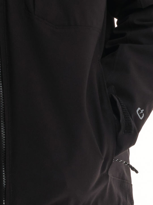 3 in 1 Winter Jacke Schwarz