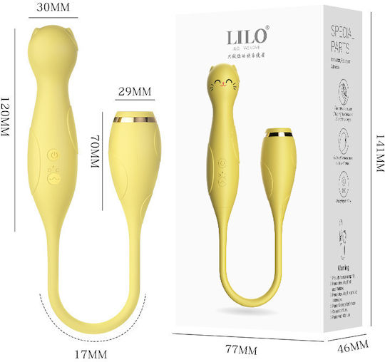 Lilo Mini Δονητής Κίτρινος