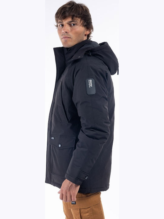 Sweatshirt mit Kapuze Schwarz