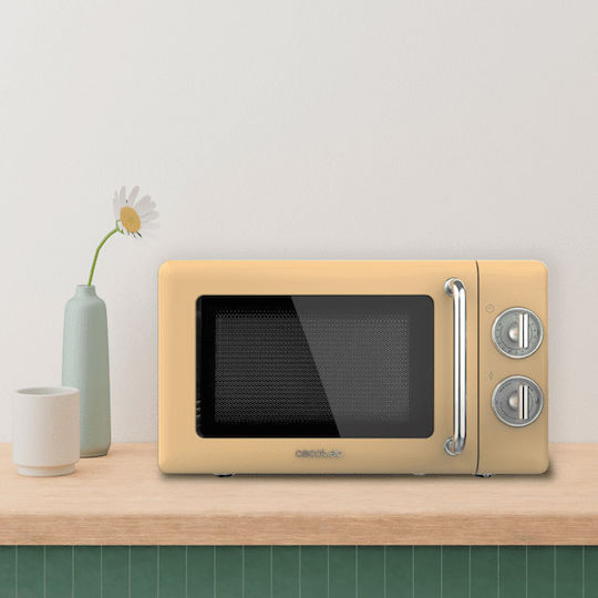 Cecotec ProClean 3010 Microwave Oven 20lt Yellow