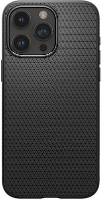 Spigen Liquid Air Back Cover Black (iPhone 15 Pro)