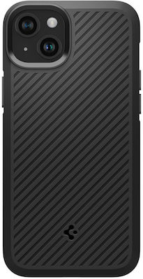 Spigen Core Armor Umschlag Rückseite Silikon Schwarz (iPhone 15)