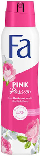 Fa Pink Passion Αποσμητικό σε Spray Χωρίς Αλουμίνιο 150ml