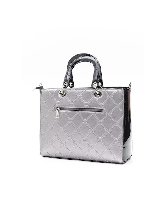 Fragola Damen Tasche Schulter Silber