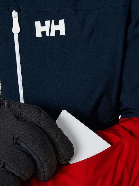Helly Hansen Lifaloft 65777-597 Ανδρικό Μπουφάν για Σκι & Snowboard Μπλε