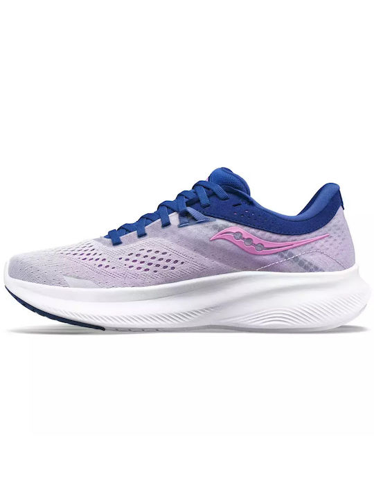 Saucony Ride 16 Sport Shoes Running Purple