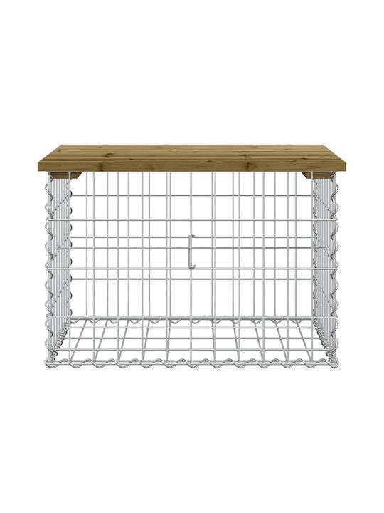Bench Outdoor Wooden 63x44x42cm