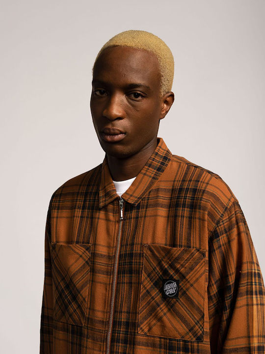 Santa Cruz Flannel Shirt Brown