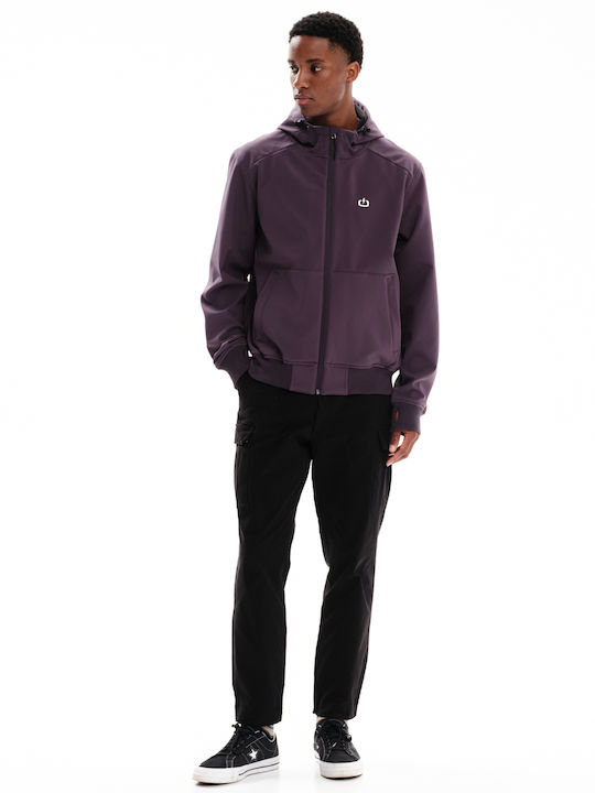 Winter Jacket Bomber Waterproof and Windproof Purple