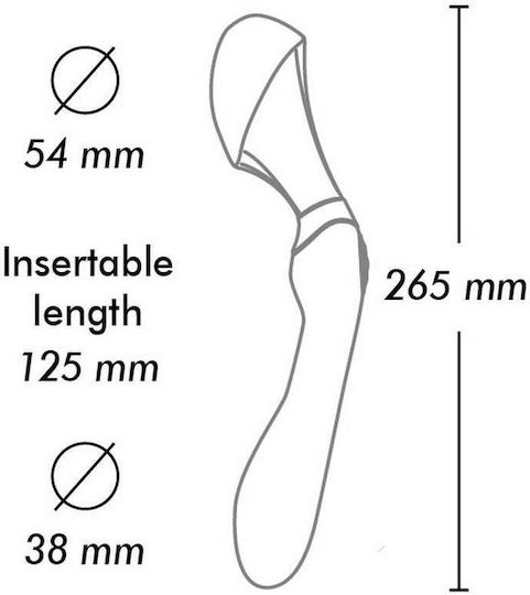 Shunga Doppelter Vibrator 27cm Rosa