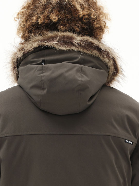 Winter Jacke Bomber Olive