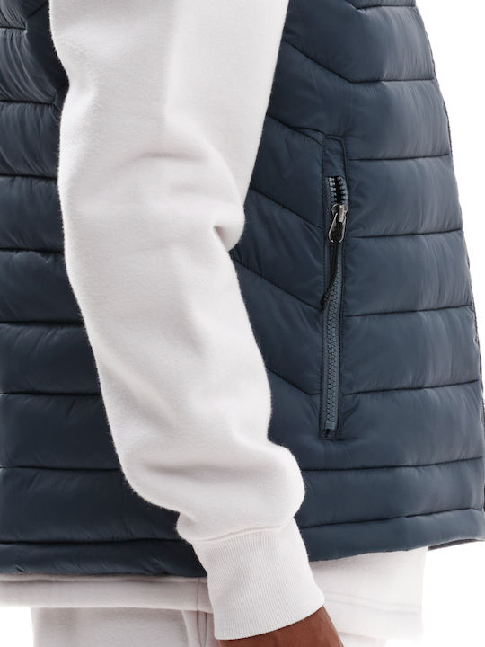 Geacă fără mâneci Puffer Albastru