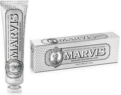 Marvis Smokers Whitening Mint Pastă de dinți pentru Albire 10ml