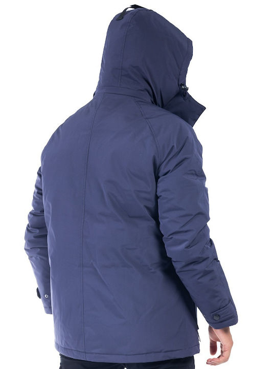 Winter Jacke Blau
