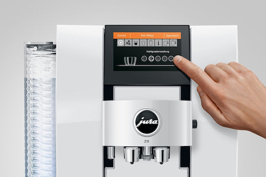 Jura Z10 Automatic Espresso Machine 1450W Pressure 15bar with Grinder Diamond White