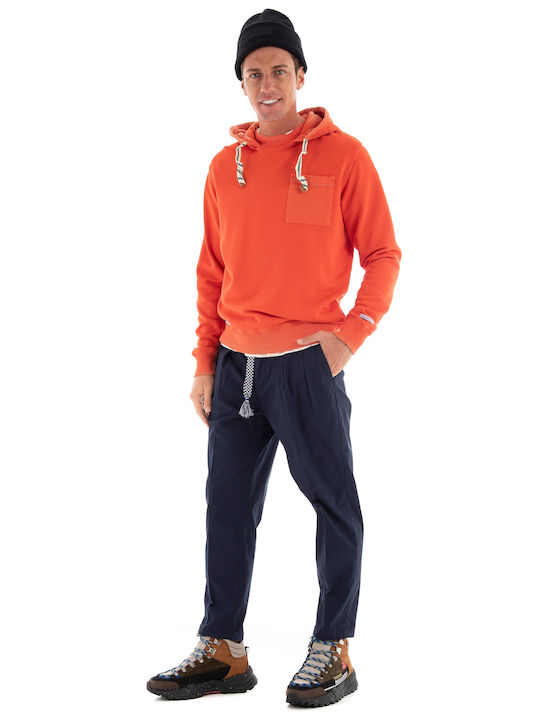 Sweatshirt with Hood Orange