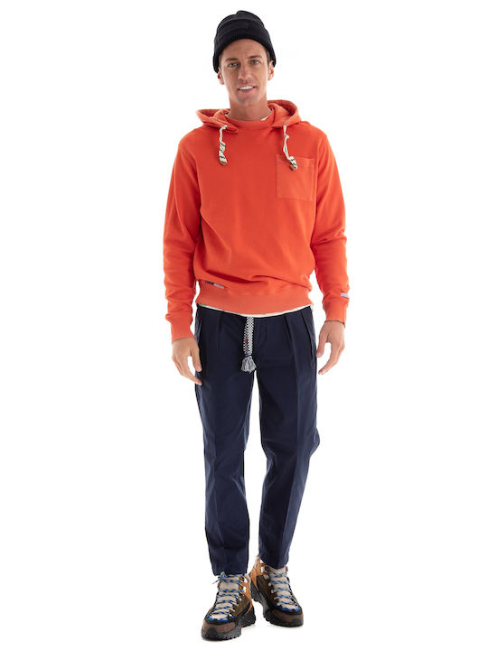Sweatshirt with Hood Orange