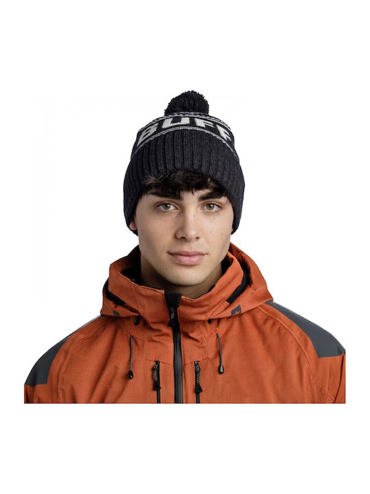 Beanie Unisex Beanie Knitted in Black color