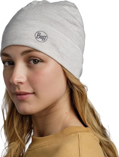 Beanie Unisex Σκούφος Πλεκτός σε Μπεζ χρώμα