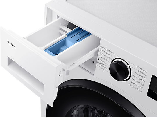 Samsung Πλυντήριο Ρούχων 8kg με Τεχνολογία Ατμού 1400 Στροφών Ecobubble WW80CGC04DAE