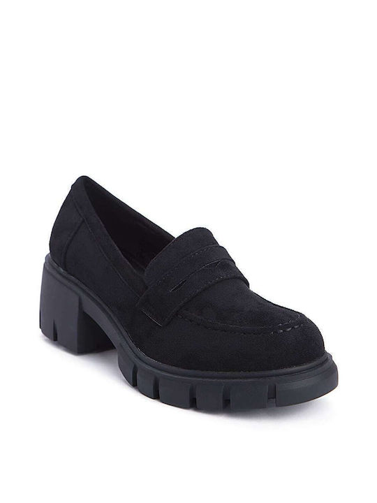 Keep Fred Suede Pantofi cu toc Negre