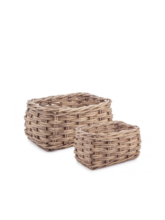 Coș decorativ Wicker Bizzotto