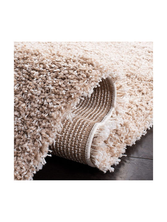 Saray Home Χαλί Ορθογώνιο Shaggy Μπεζ 200x290cm