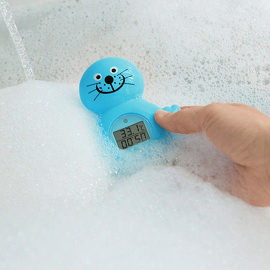 Abus Digital Bade-Thermometer 0°C bis 50°C Blau