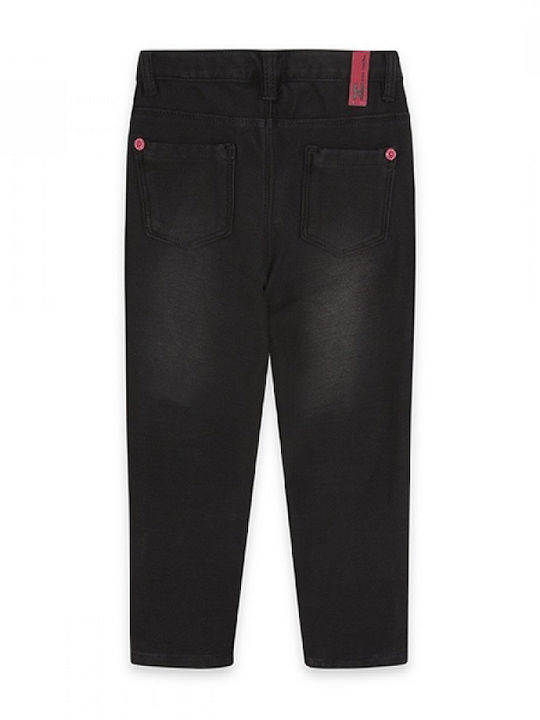 Nath Kids Girls Denim Trouser Black