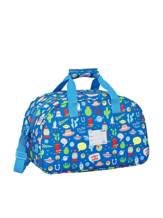 Safta Toy Story Детска чанта Синя 40брx23брx24брсм.