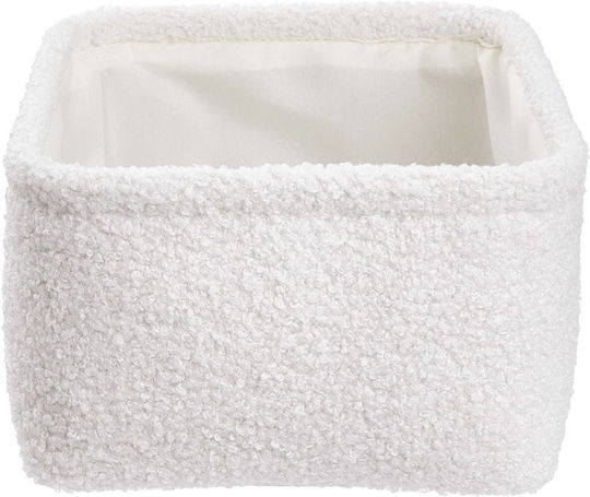Butlers Stoff Aufbewahrungsbox Weiß 27x20cm 1Stück