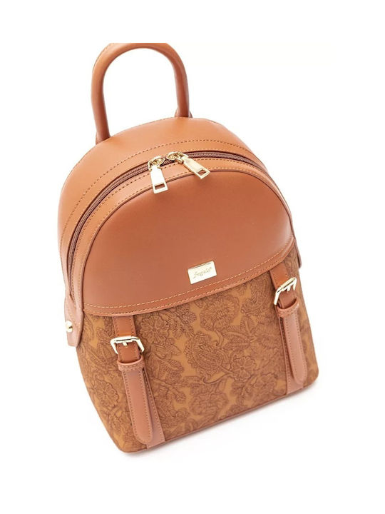 Fragola Women's Backpack Brown -BROWN-LAHOUR