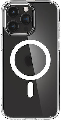 Spigen Ultra Hybrid MagFit Umschlag Rückseite Silikon / Kunststoff 2mm Frost Clear (iPhone 15 Pro)