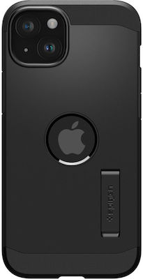 Spigen Tough Armor MagFit Plastic / Silicone Back Cover Durable Black (iPhone 15)