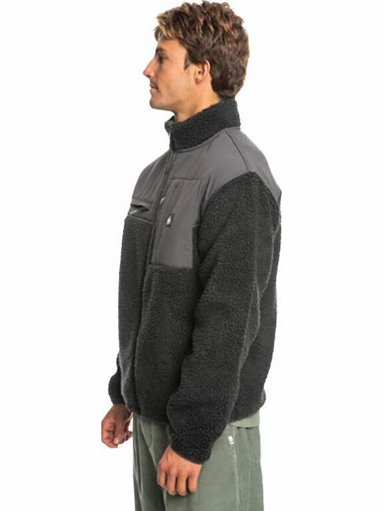 Shallow Water Ανδρική Ζακέτα Fleece Μαύρη