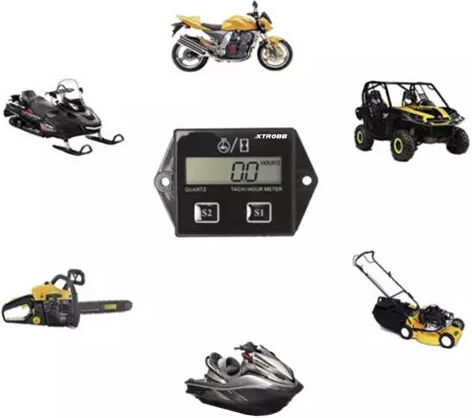Xtrobb Contor de ore de funcționare pentru panou electric Digital Monofazat 19926