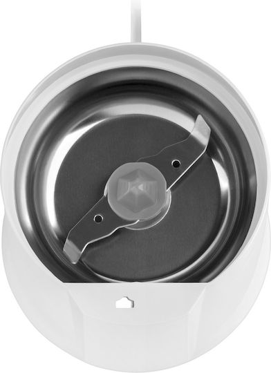 Teesa Aroma Ηλεκτρικός Μύλος Καφέ 160W με Χωρητικότητα 50gr Λευκός