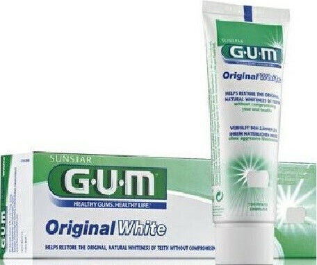 GUM Original White Zahnpasta für Aufhellung 75ml