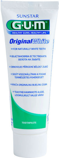 GUM Original White Zahnpasta für Aufhellung 75ml