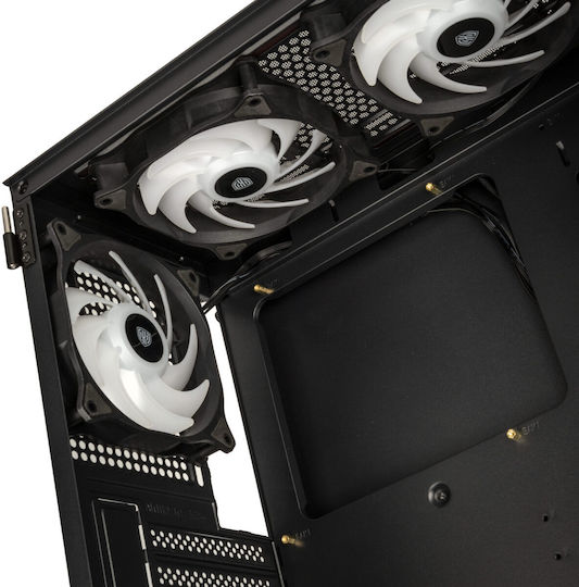 Kolink Observatory HF Glass ARGB Gaming Midi Tower Κουτί Υπολογιστή με Πλαϊνό Παράθυρο Μαύρο
