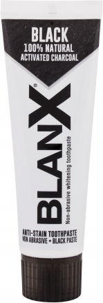 Blanx 100% Natural Active Charcoal Οδοντόκρεμα με Ενεργό Άνθρακα για Λεύκανση 75ml