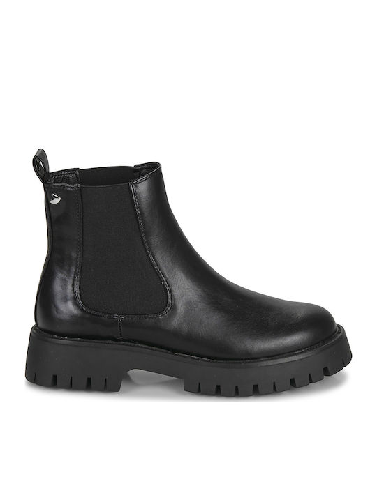 Ghete dama din piele Negru