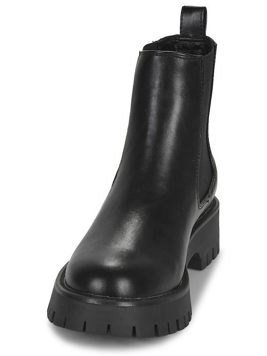 Ghete dama din piele Negru