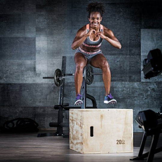 Optimum Plyo Box CXC-101/1 Wooden Plyometric Box