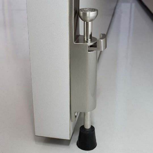 Türstopper Metallisch Silber 1Stück