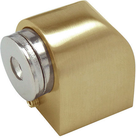 Magnetic Metallic Door Stopper Black