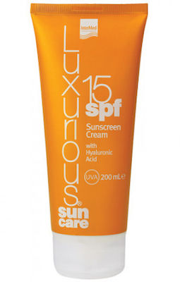 Intermed Luxurious Suncare Sunscreen Cream for the Body SPF15 200ml